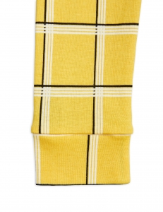 Preview: MINI RODINI Leggings Check - gelb